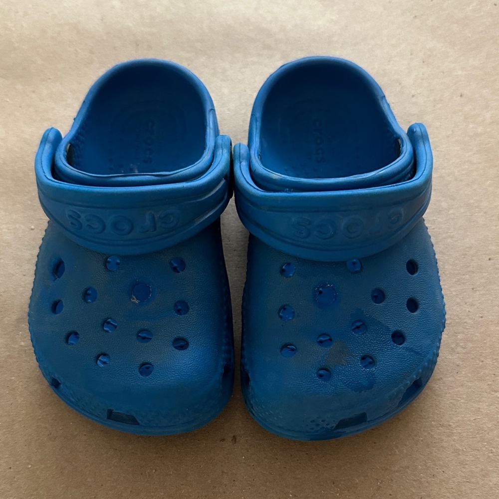 CROCS Kids Blue Water Shoes